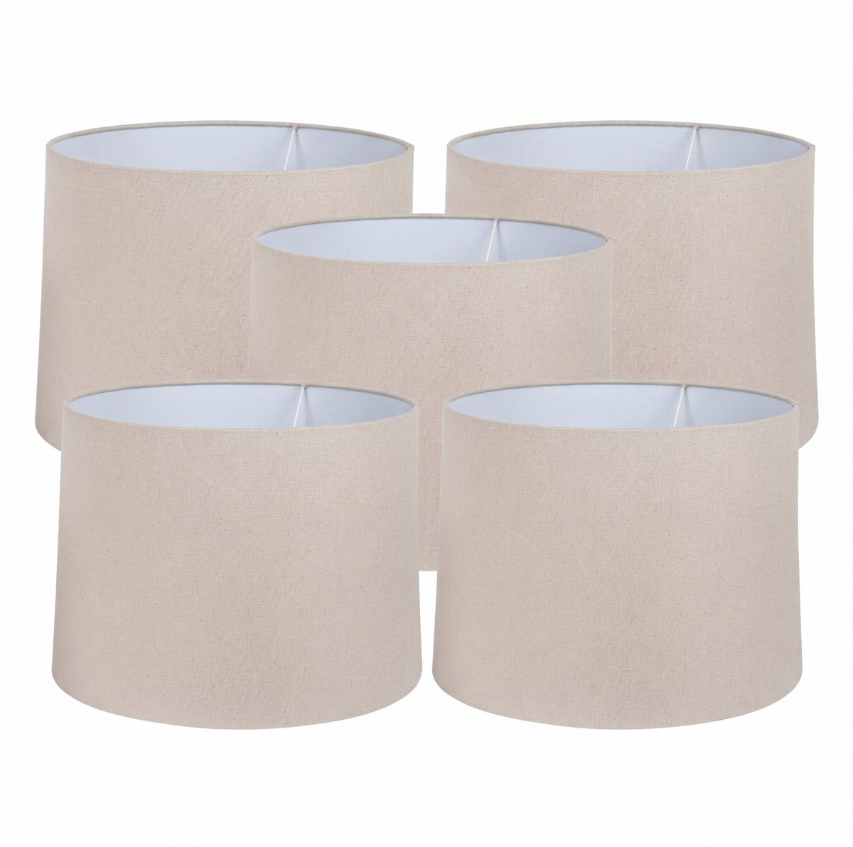 Capella Tapered Shade - Tall Natural - Bulk Buy Qty 5