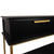 Aimee Console Table - Small Black