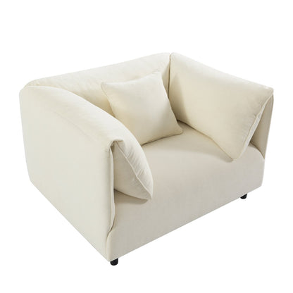 Dominic Arm Chair - Ivory