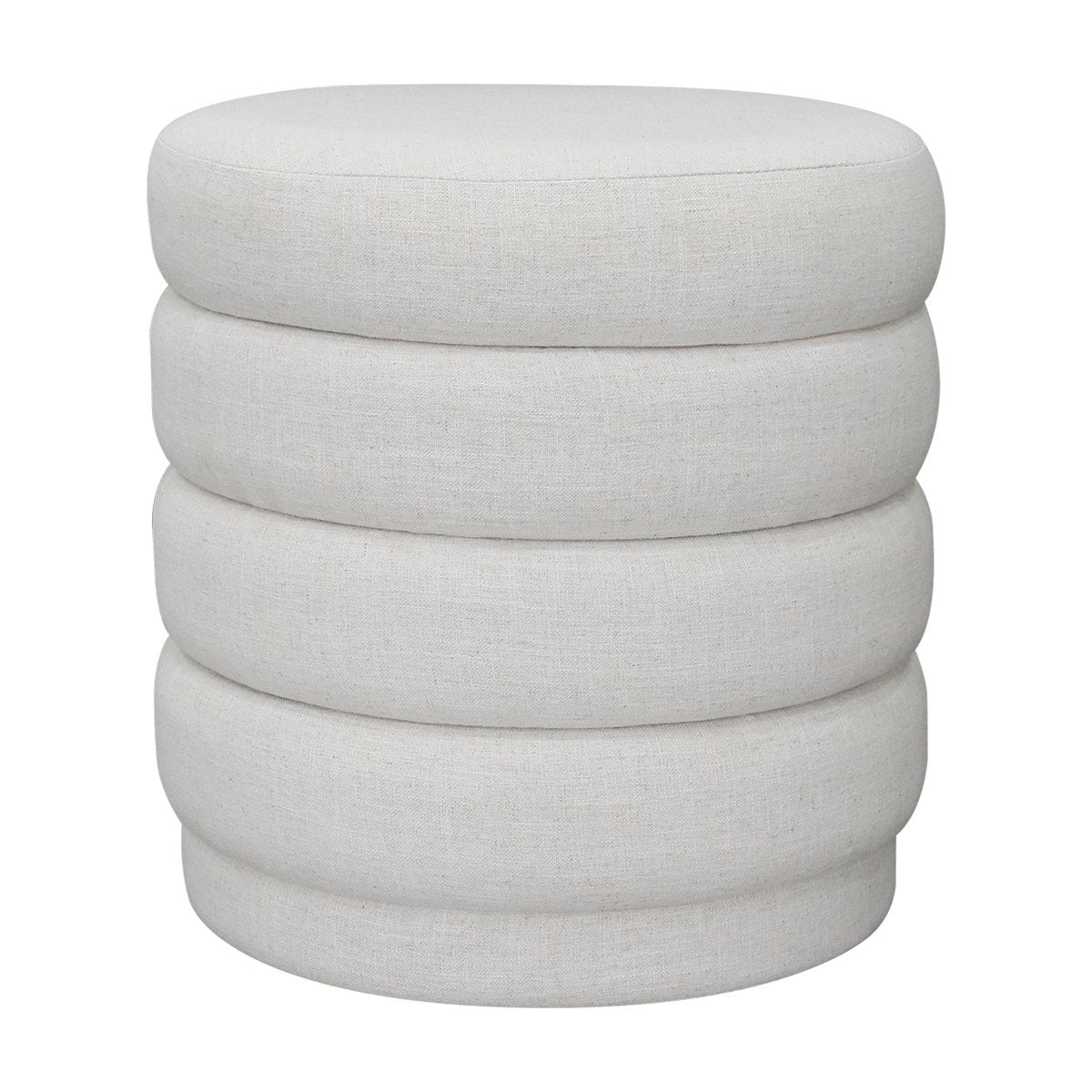 Demi Stool - Ecru Linen