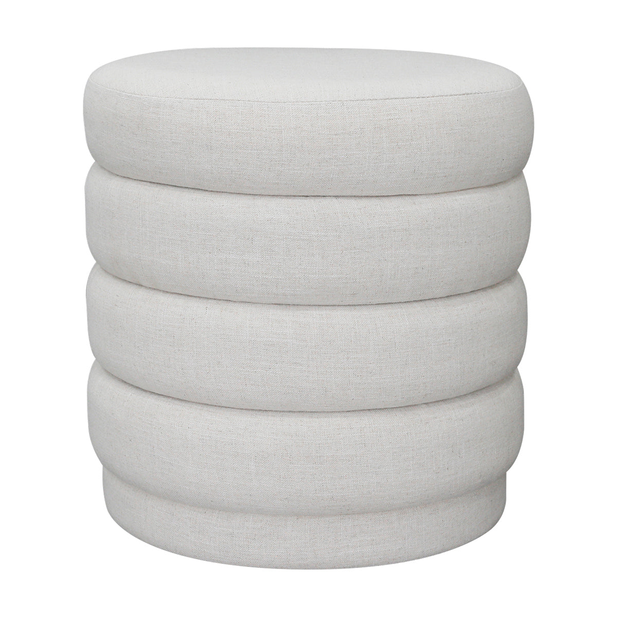 Demi Stool - Ecru Linen