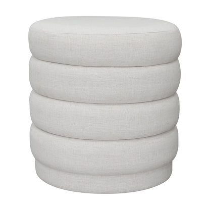 Demi Stool - Ecru Linen