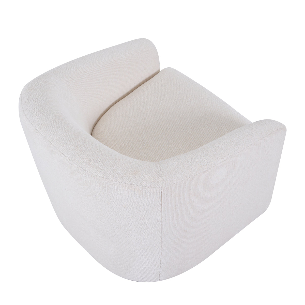 Bellevue Swivel Arm Chair - Ecru