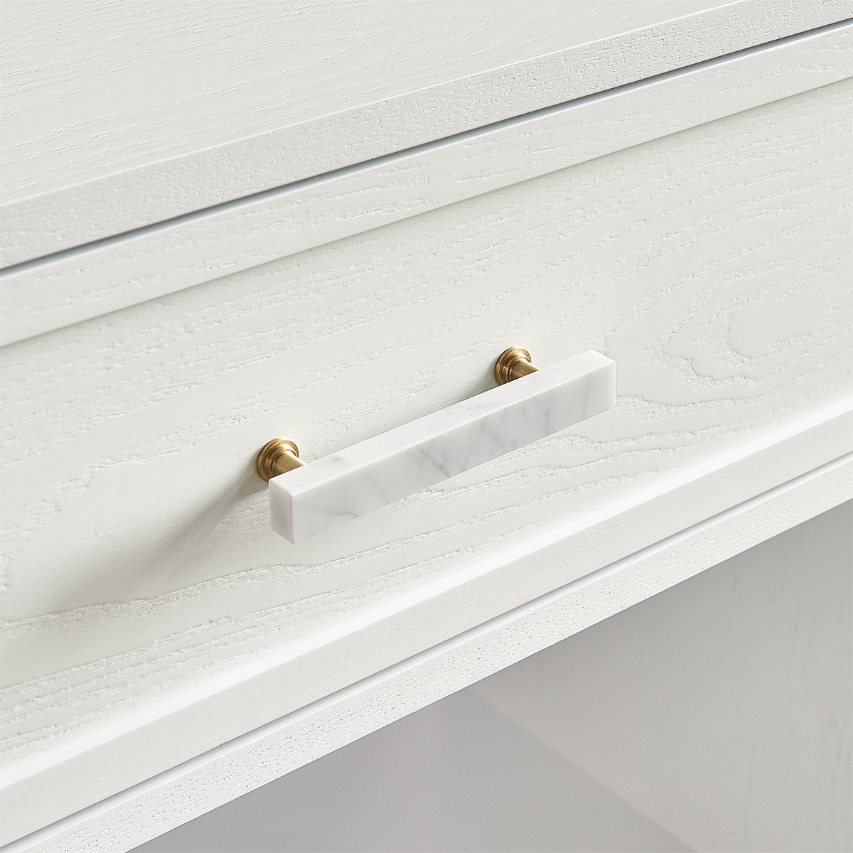 Jill Console Table - White