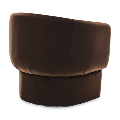 Avenue Arm Chair - Chocolate Velvet