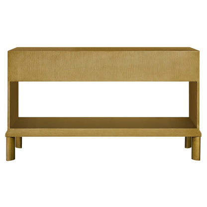 Jill Console Table - Antique Gold