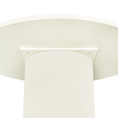 Eli Round Dining Table - 1.5m Ivory