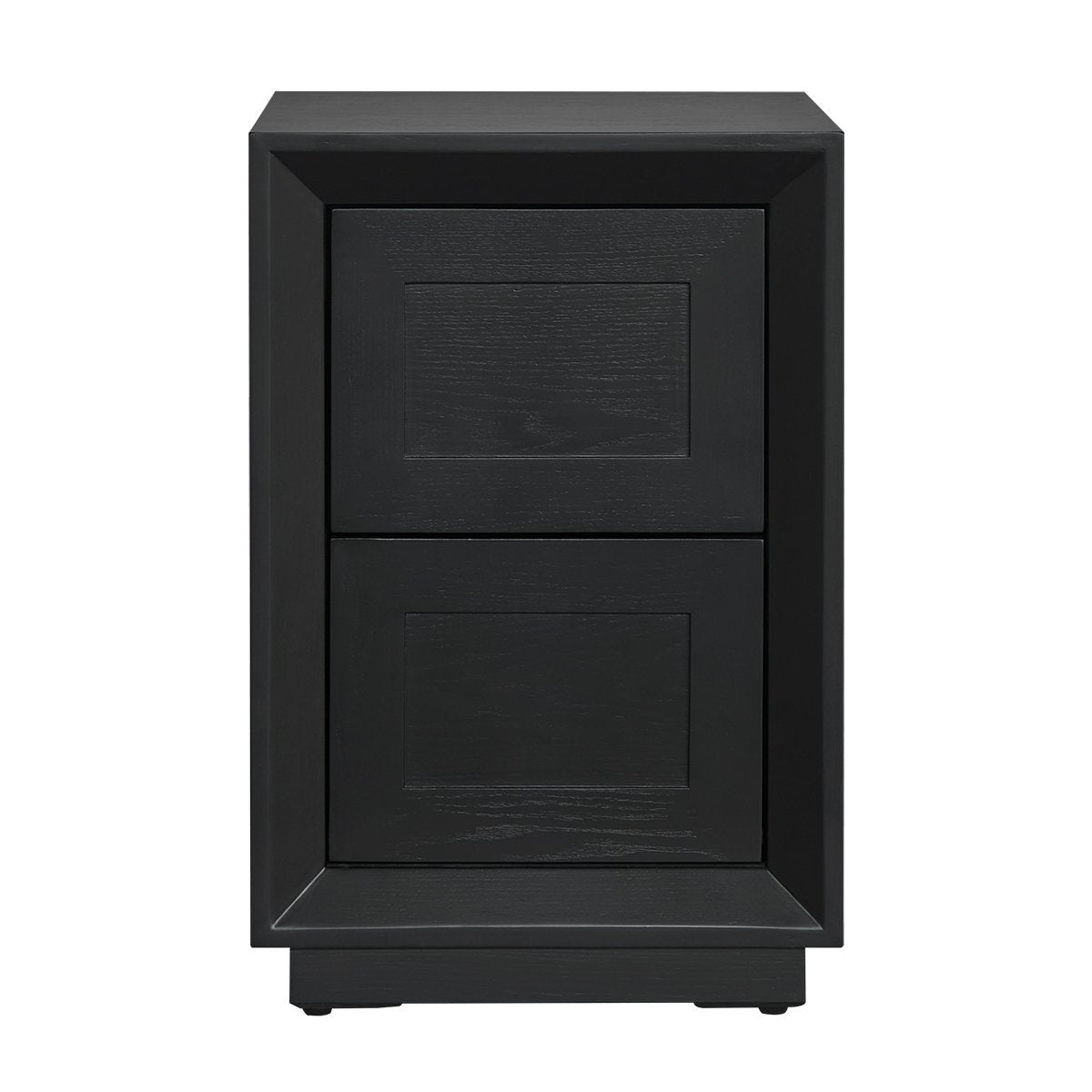 Balmain 40x65cm Bedside Table - Black