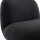 Felicity Swivel Occasional Chair - Black Onyx Boucle