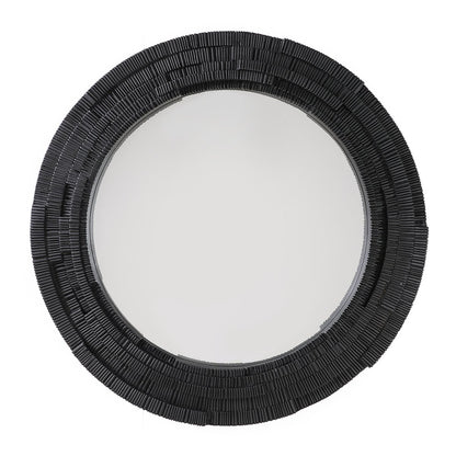 Dunbar 101.5x101.5cm Round Wall Mirror - Black