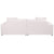 Midtown 4 Seater Sofa - White Linen