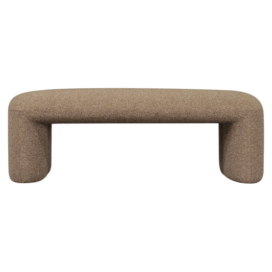 Piper Bench Ottoman - Cocoa Mocha