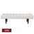 Central Park Bench Ottoman - Natural Linen