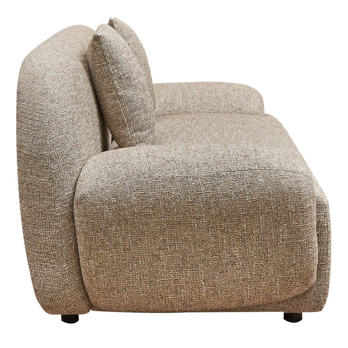 Remi 3 Seater Sofa - Tweed Brown
