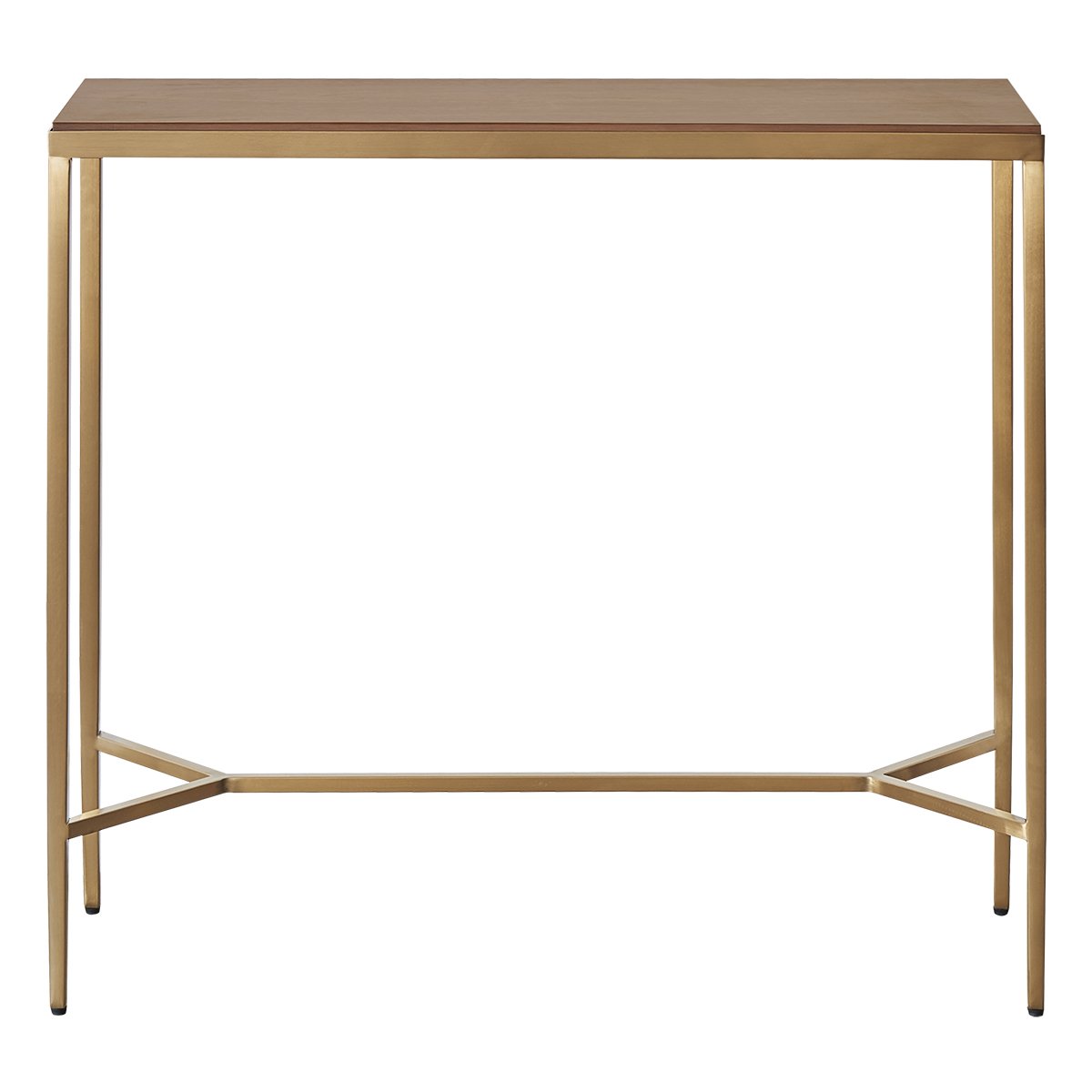 Chloe 90cm Timber Console Table - Gold