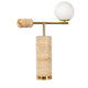 Zamora Travertine Table Lamp