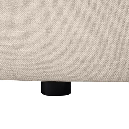 Greenwich Modular 3 Seater Sofa w Left Chaise - Natural Chenille