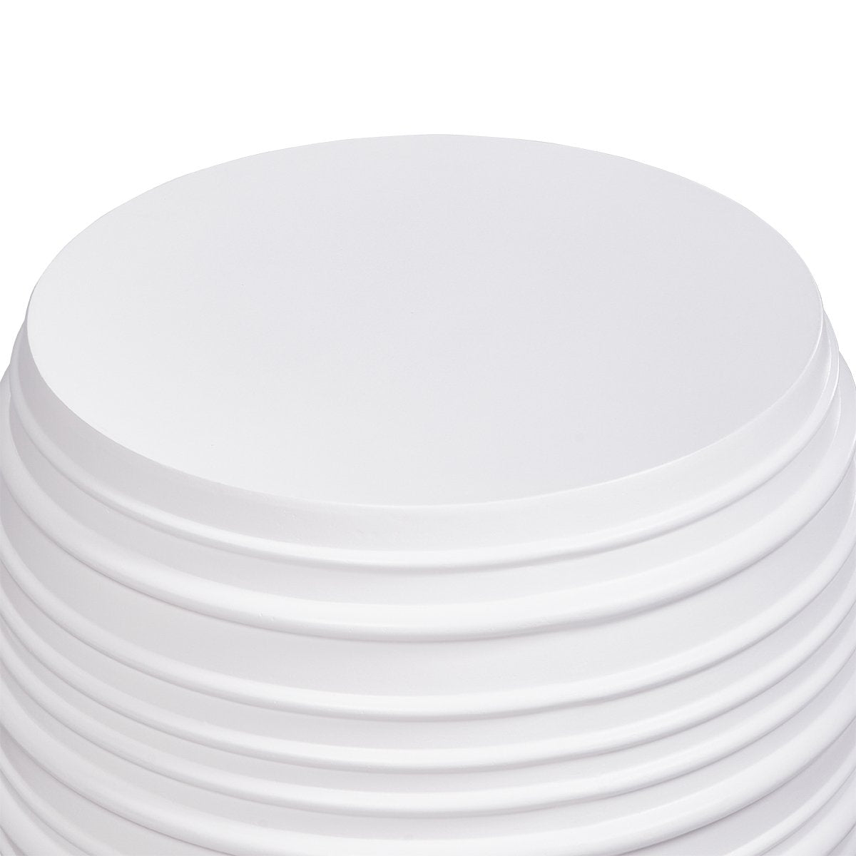 Casa Concrete Stool - White - OUTLET NSW