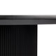 Arlo Oval Dining Table - 2.4m Black