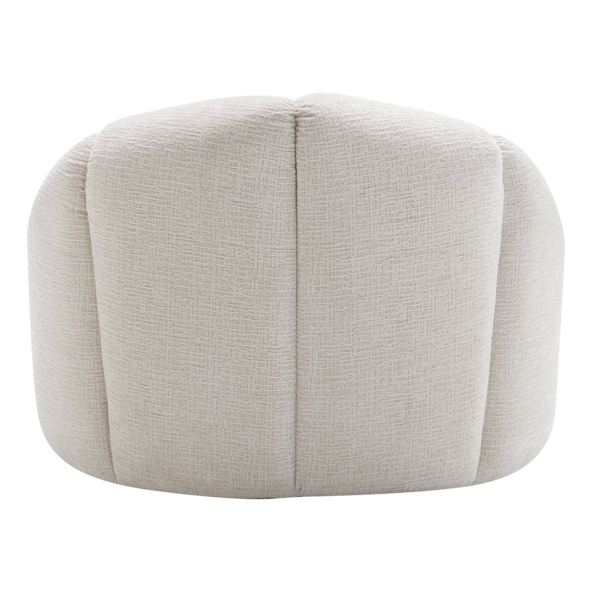Avalon Swivel Occasional Chair - Cream Chenille