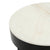 Oliver Marble Side Table - Large Black