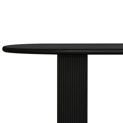 Brunella Oval Dining Table - 2.4m Black