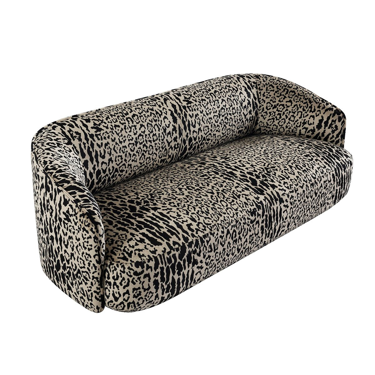 Durban 3 Seater Sofa - Leopard Chenille *LIMITED EDITION*