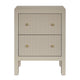 Ariana Bedside Table - Small Beige