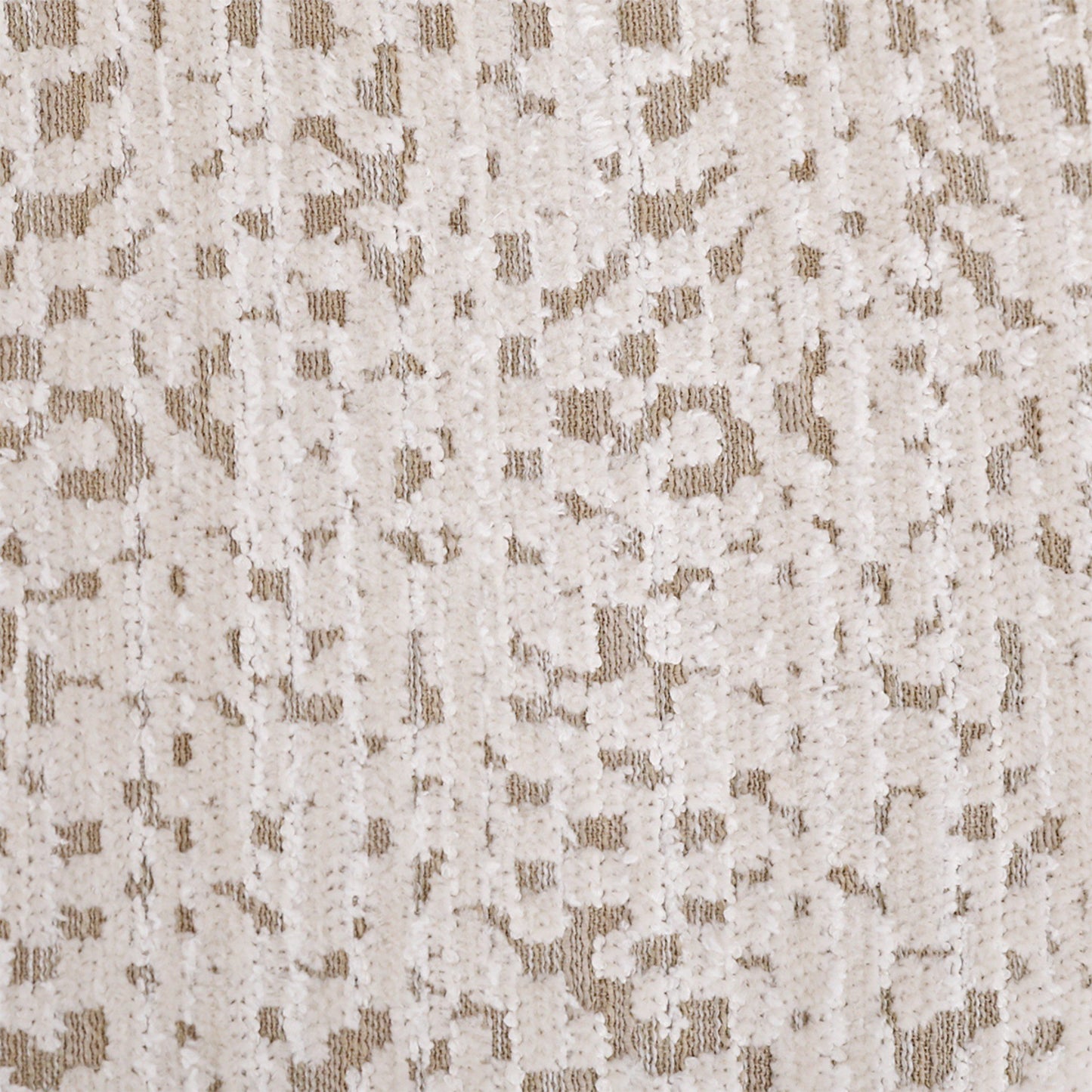Eleanor Bench Ottoman - Oyster Jacquard