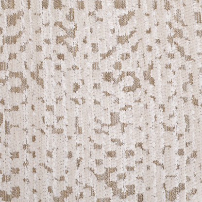 Eleanor Bench Ottoman - Oyster Jacquard