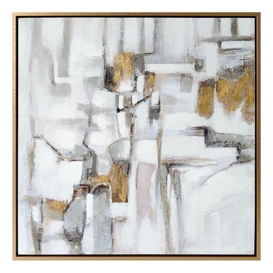 Serene Moments Series I  105x105cm Enhanced Canvas Print