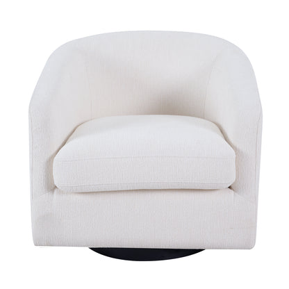 Bellevue Swivel Arm Chair - Ecru