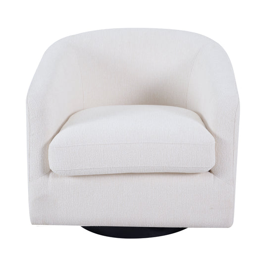 Bellevue Swivel Arm Chair - Ecru