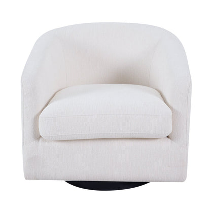 Bellevue Swivel Arm Chair - Ecru