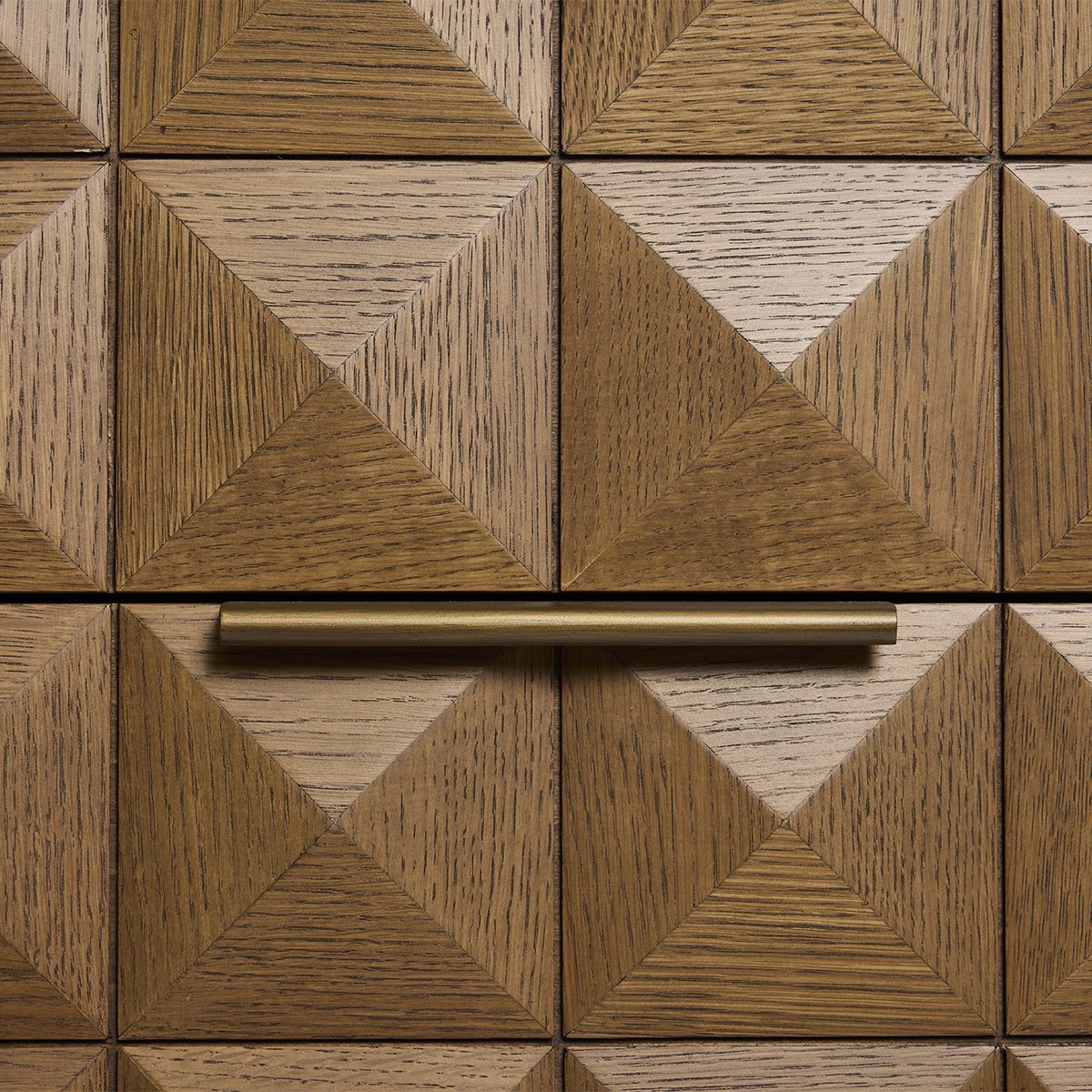 Benedict Walnut Bedside Table - Travertine
