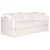 Palm Beach 3 Seater Slip Cover Sofa - White Linen