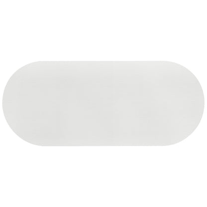 Brunella Oval Dining Table - 2.4m White