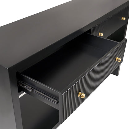Ariana 140cm Console Table - Black