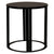 Bowie Marble Side Table - Black