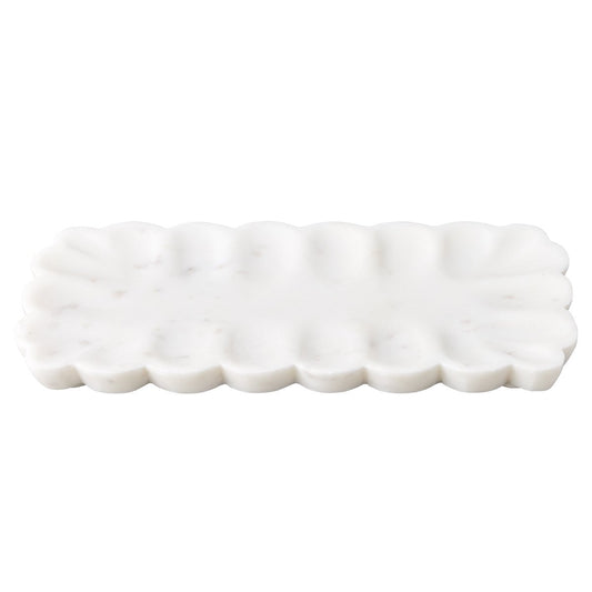 Stellar Rectangle Marble Tray - Small