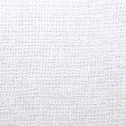 Birkshire Slip Cover Ottoman - White Linen