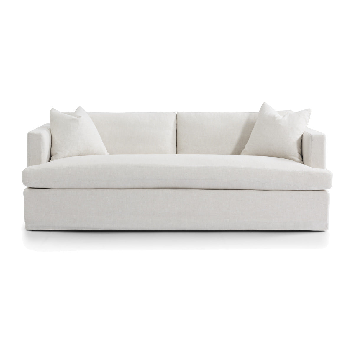 Birkshire 3 Seater Slip Cover Sofa - Ecru Linen