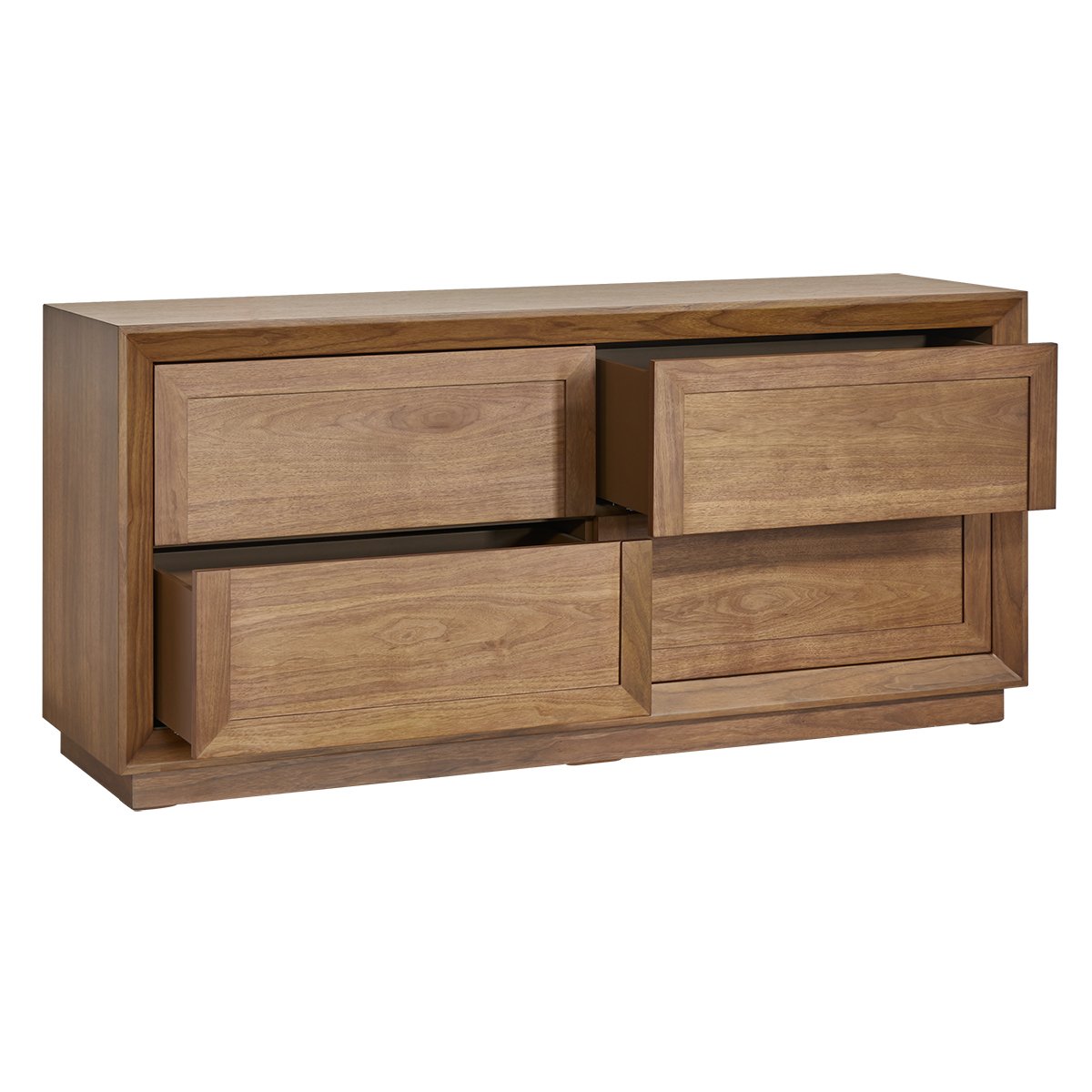 Balmain 4 Drawer Chest - Walnut