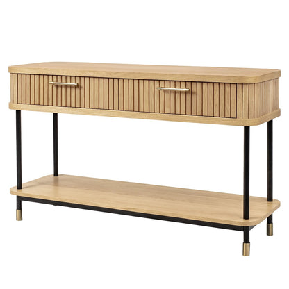 Sophia Oak Console Table - Natural
