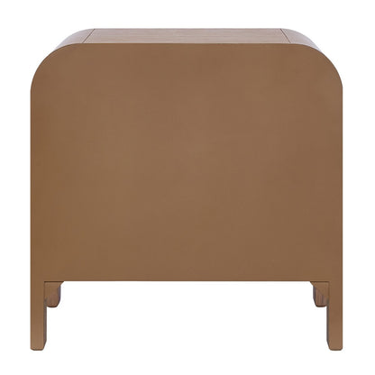 Chisholm 60x60cm Bedside Table - Walnut