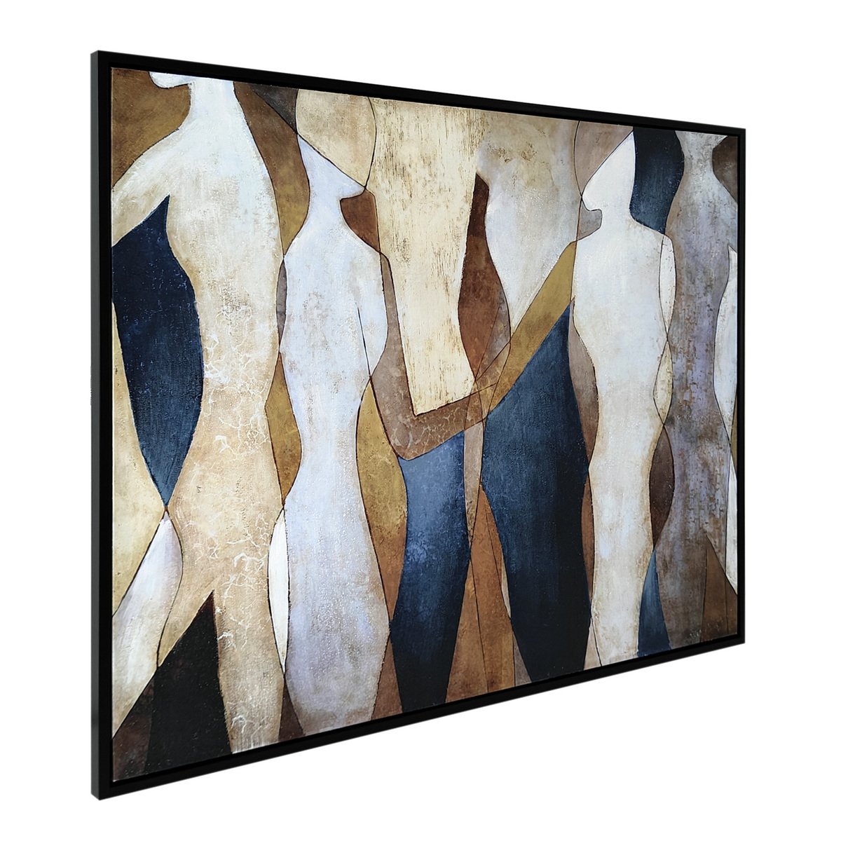 Abstract Figures 145x115cm Enhanced Canvas Print – view 3