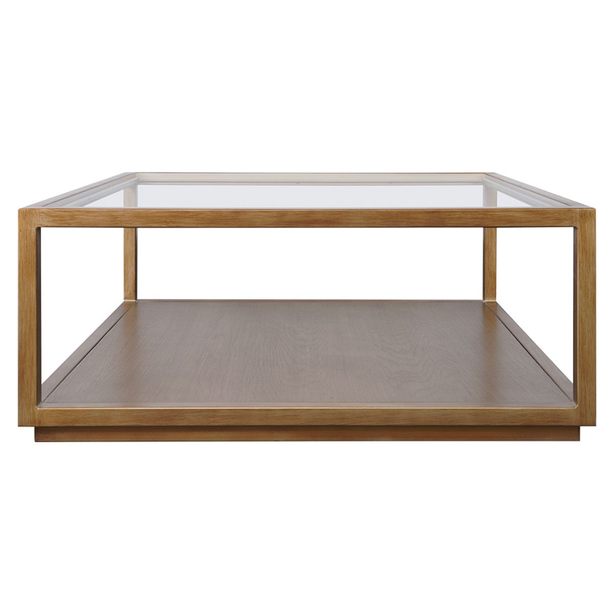 Sadie Square Coffee Table - Antique Gold