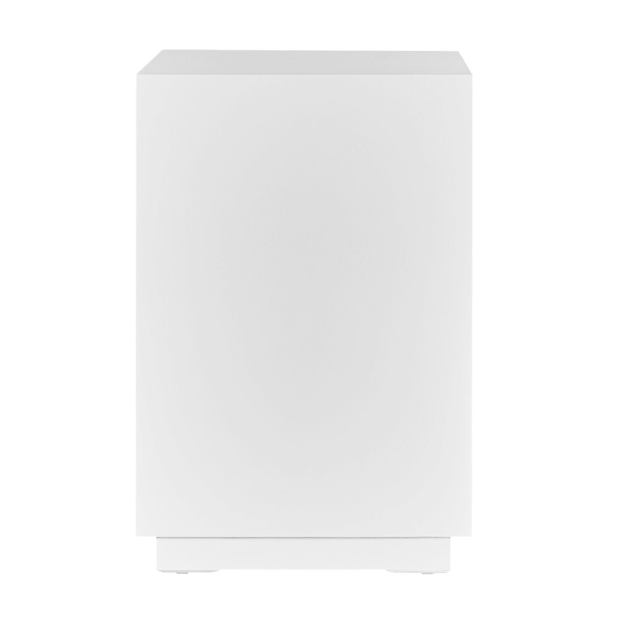 Balmain 40x65cm Bedside Table - White