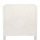 Astley Upholstered Bedside Table - Natural