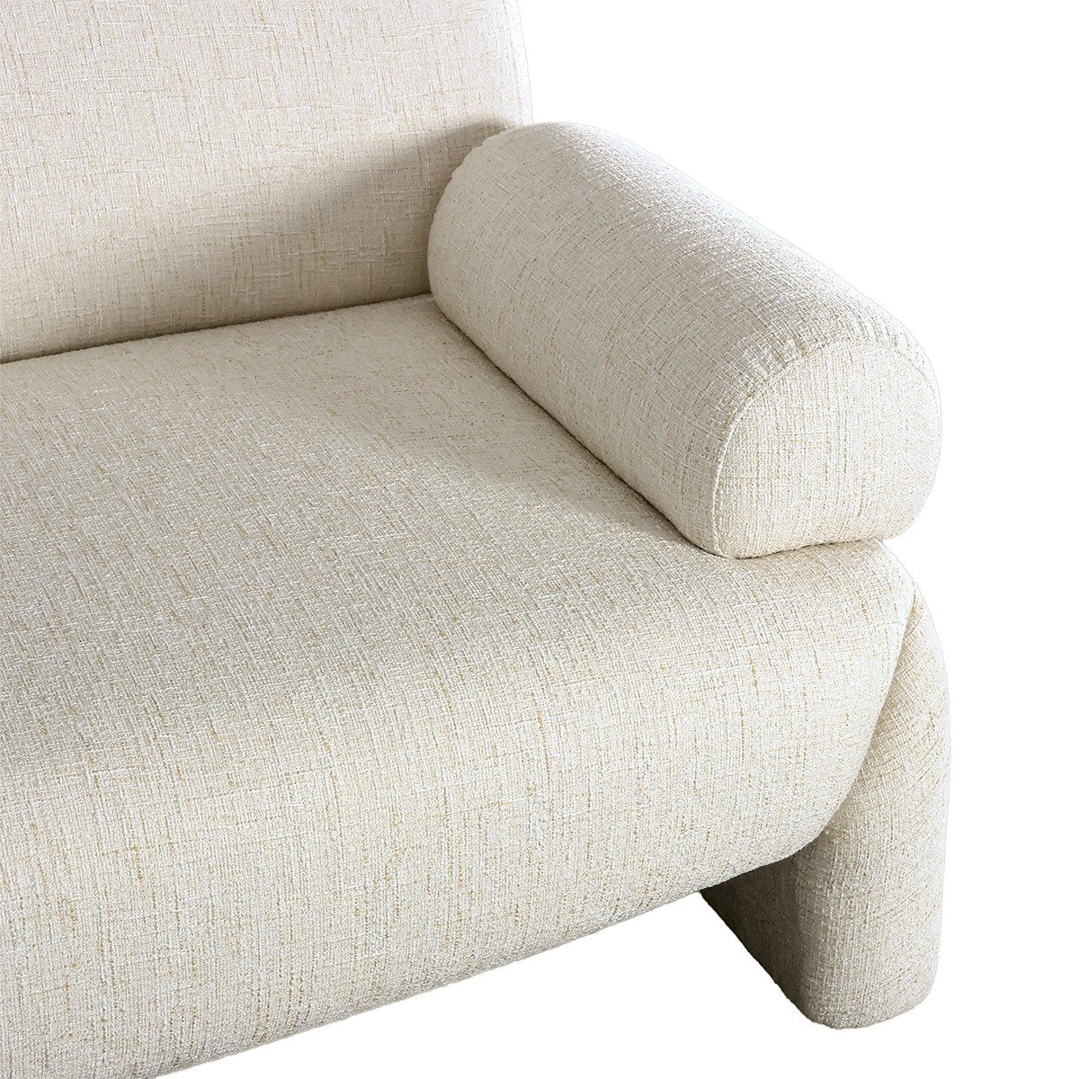 Rachel 3 Seater Sofa - Ivory